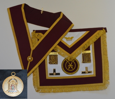 Order of Athelstan Provincial Apron & Badge with Collar & Jewel set